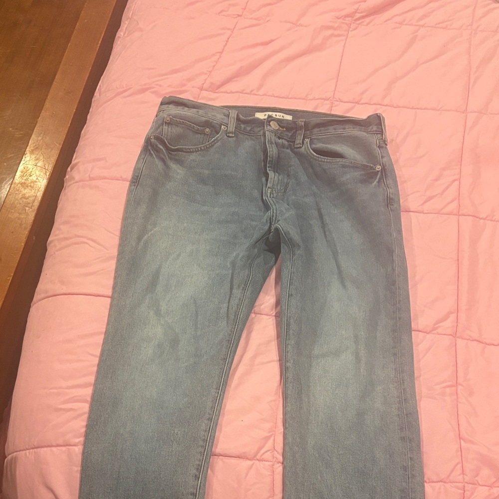 PacSun Light Blue Slim Taper Jeans
